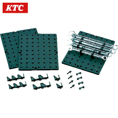 KTC(京都機械工具) レンチラック(スパナ/めがねレンチ/コンビネーションレンチ用) (1S) 品番：TEH1SM