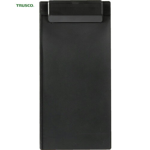 TRUSCO(トラスコ) クリップボード(マグネット付) 伝票サイズ縦 黒 (1枚) 品番：TCBM-23E-BK