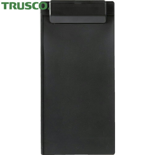TRUSCO(トラスコ) クリップボード 伝票サイズ縦 黒 (1枚) 品番：TCBN-23E-BK