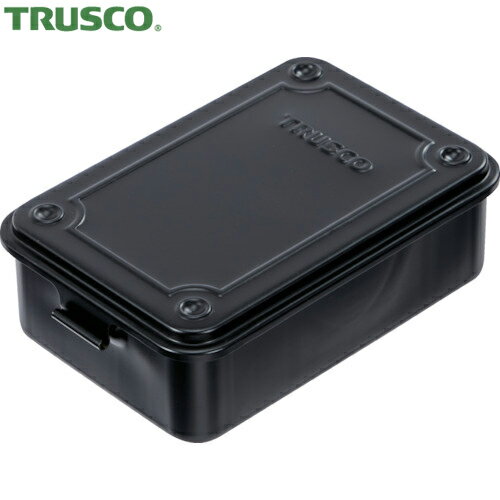 トラスコ 工具箱 TRUSCO トランク型工具箱 154×105×52 つや消しブラック (1個) 品番：T-150MBK