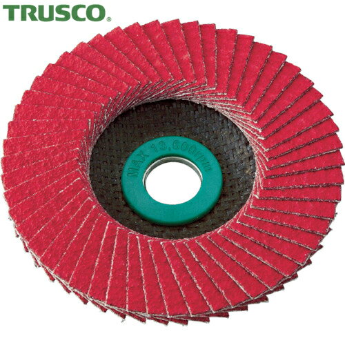 トラスコ TRUSCO ディスクペーパー GPトップ セラミック Φ100mm #80 （5枚入） (1箱) 品番：TGP10015-C-80