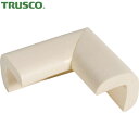 トラスコ TRUSCO 工事現場 工場の危険防止 安心クッション コーナー用 細 30個入り アイボリー (1袋) 品番:T30AC-71