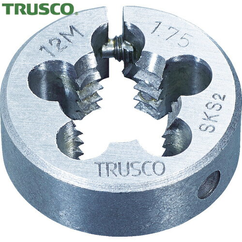 TRUSCO(トラスコ) 丸ダイス 25径 M2.6X0.45 (SKS) (1個) 品番：T25D-2.6X0.45