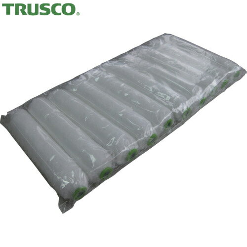 TRUSCO(トラスコ) まとめ買い マイクロファイバーローラー 万能用 6インチ 10本入 (1袋) 品番：TMFR-136-10
