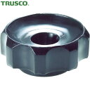 トラスコ TRUSCO 貫通ノブナット φ30 M8 ノブ高さ16.5 (1個) 品番:TPKN30-M8
