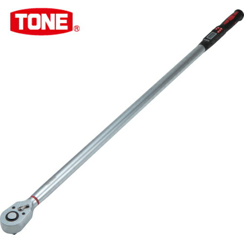 TONE(トネ) トルクレンチ(デジタル式) ラチェットデジトルク 差込角19mm 全長1220mm (1個) 品番：T6DT850H