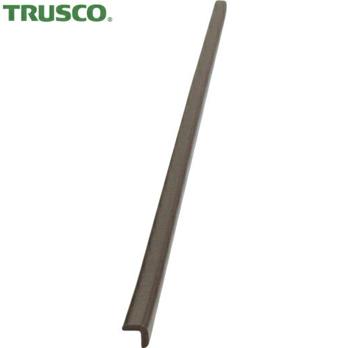 トラスコ TRUSCO 工事現場 工場の危険防止 安心クッションL字型90cm 細 ブラウン (1本) 品番：TAC-54