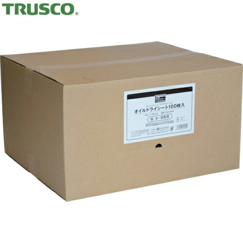 TRUSCO トラスコ オイルドライシート 380×480 （100枚入） （1箱） 品番：TODS-3848