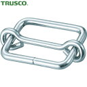 TRUSCO(トラスコ) ゴムロープ用金具バックル 5個入 (1Pk) 品番：TGR-17KB