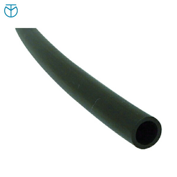 チヨダ ナイロンチューブ12mm/100m 黒 (1巻) 品番：TN-12X9-100-BK