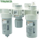 トラスコ TRUSCO エアフィルター レギュレーター FRLユニット 口径Rc3/8(3点セット) (1S) 品番:TACT403-10