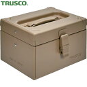 トラスコ 工具箱 TRUSCO 片開きツールボックス ライトサンド 225×180×135mm (1個) 品番:TB225-LS