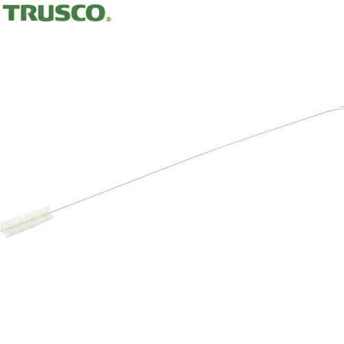 TRUSCO(トラスコ) 理化学ブラシ 細管洗い用 山羊毛 スチール柄 (1本) 品番：TBI-T1J