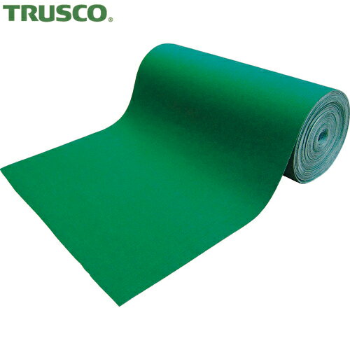 TRUSCO(トラスコ) 吸油・吸水ロールマット 緑 幅900mmx25m (1巻) 品番：TFGN-925