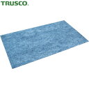 TRUSCO(トラスコ) オイルキャッチャーマットGY フィルム付 500X900 10枚入 (1袋) 品番：TOGYF-5090-10