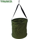 トラスコ TRUSCO 電工バケツ Φ240XH240 オリーブドラブ色 (1個) 品番:TDB-240-OD(4)