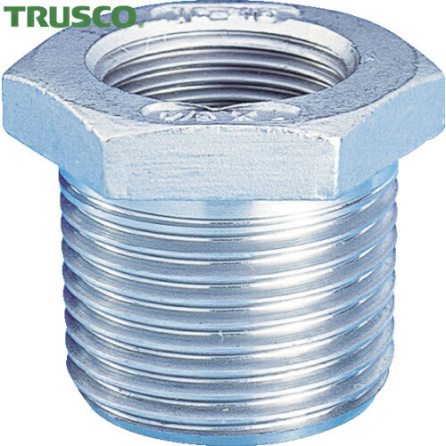 TRUSCO(トラスコ) ねじ込み管継手 SUS ブッシング 8X6A (1個) 品番：TB-8AX6A