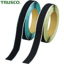 トラスコ TRUSCO 結束テープ マジックテープ セット弱粘着 20mm×5m黒 (1S) 品番:TPD-205MTS-BK