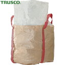 トラスコ TRUSCO 輸送袋 コンテナバック ベルト赤 1型 排出口なし エコノミータイプ (1枚) 品番:TCB-1E-RD