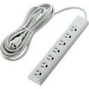 エレコム ELECOM 法人用タップ 3P 抜け止め マグネット 7個口 5.0m (1個) 品番:T-H3750NM