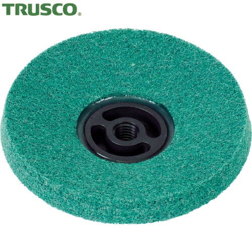 トラスコ TRUSCO ベベルディスク グリーン ＃400 1個入 (1個) 品番：TBD-100GN-1P