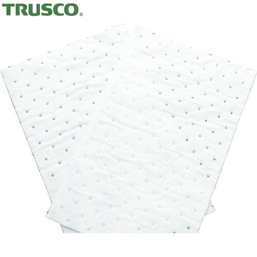 TRUSCO トラスコ 油吸着材 エコノミータイプ 400X500X2MM（10枚入り） （1袋） 品番：TOEP-4050-10P