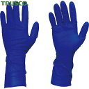 トラスコ TRUSCO 作業手袋 使い捨て天然ゴム手袋TGプロテクト 0.20 粉無青M 50枚 (1箱) 品番:TGNL20BM
