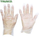 トラスコ TRUSCO 作業手袋 熱可塑性エラストマー (TPE) 使い捨て手袋S 100枚 (1箱) 品番:TGTPE035S
