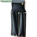 TRUSCO(トラスコ) ノミケース 2丁用 ハトメ穴付 (1個) 品番：TNCW-255-BK