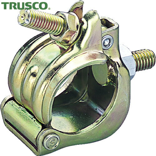 トラスコ TRUSCO 48.6単クランプメッキ 4分B.N付 メッキ付 (1個) 品番：TCDS-BN
