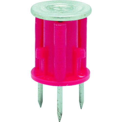 三門 型枠関連用品 木製合板型枠用インサート バリアス 3分 赤 500個入 (1箱) 品番：V-3030-R