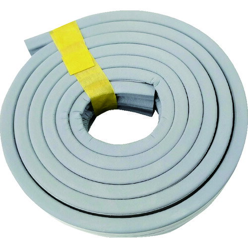 槌屋 すきまテープ 戸当りすき間テープ M型 グレー (1個) 品番：TSM-001