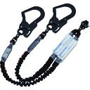 基陽 KH ランヤード ハーネス用 2丁掛ジャバラ剣総アルミ自在ペダル17黒/緋ライン (1本) 品番:W1TPWK-17