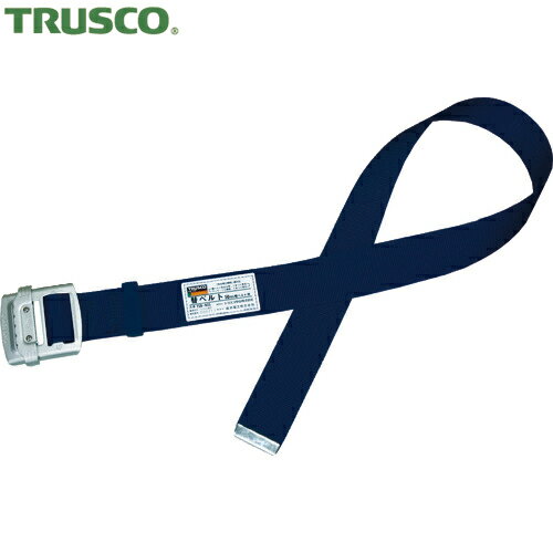 TRUSCO(トラスコ) 胴ベルト用替ベルト 幅50mmX長さ1400mm ブラック アルミ製スライドバックル付 (1本) 品番：TSB-NS5A-L-BK
