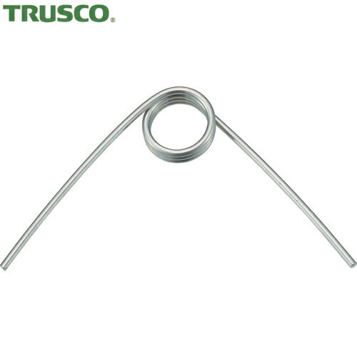 トラスコ TRUSCO トーションばね ステンレス D14×d1.4×L56 90°4巻 2個入 左巻き (1Pk) 品番：TS-33111LA