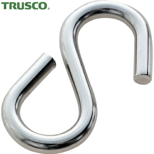 トラスコ S字フック TRUSCO Sカン SAF型 ステンレス製 5mm (1個) 品番：TSAF-5