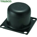 トラスコ TRUSCO 丸型ストッパー 許容荷重24990kgf (1個) 品番:TS107