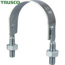 トラスコ TRUSCO 配管支持金具 SGP管用Uバンド スチール 呼び径 50A ねじ径3/8 (1個) 品番:TSGPU50A