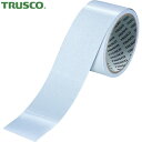 トラスコ TRUSCO 再剥離反射テープ 50mmx5m ホワイト (1巻) 品番:TSRFT50-W