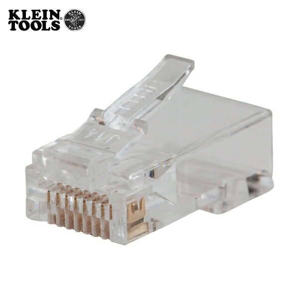 KLEIN クラインツールズ Pass−Thruモジュラープラグ RJ45 CAT6(50個入り) (1Pk) 品番:VDV826703A