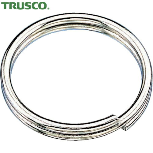トラスコ TRUSCO 二重リンク ステンレス製 線径Φ1.0×内径Φ8 （100個入） (1袋) 品番：TWR-10-8