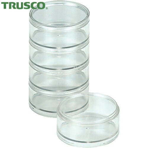 トラスコ TRUSCO パーツケース ラウンドケース S (1S) 品番：TRC-02