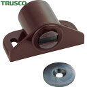 トラスコ TRUSCO 木製家具の扉開き止め等に マグネットキャッチ ナイロン製 (1個) 品番:TSM-25SA-BR