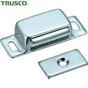 トラスコ TRUSCO 木製家具の扉開き止め等に マグネットキャッチ アルミ製 (1個) 品番:TSM-60