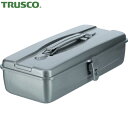 【6/22 20:00〜6/27 01:59迄 ポイント2倍 お買い物マラソン】 トラスコ 工具箱 TRUSCO 山型ツールボックス 330×140×96 シル...