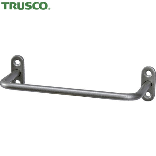 トラスコ TRUSCO 一文字掛棒 シルバー色 (1個) 品番：TRSF-1SV