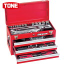 【6/22 20:00〜6/27 01:59迄 ポイント2倍 お買い物マラソン】 TONE トネ 整備用工具セット ツールセット 差込角12.7mm 62点セッ...
