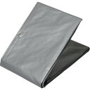 萩原工業 トラックシート ターピー ターポリントラックシート 3号 軽トラック シルバー/オレンジ 2.5m×2.6m (1枚) 品番:TPS-03