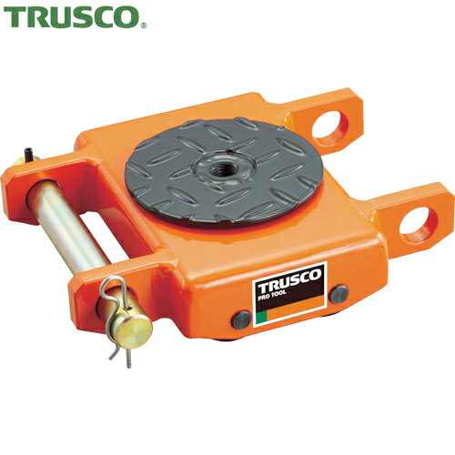TRUSCO(トラスコ) オレンジローラー ウレタン車輪付 低床型 2TON (1台) 品番：TUW-2T