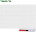 トラスコ TRUSCO 吸着ホワイトボードシート暗線入 300×450×1.0 (1枚) 品番:TWKL-3045